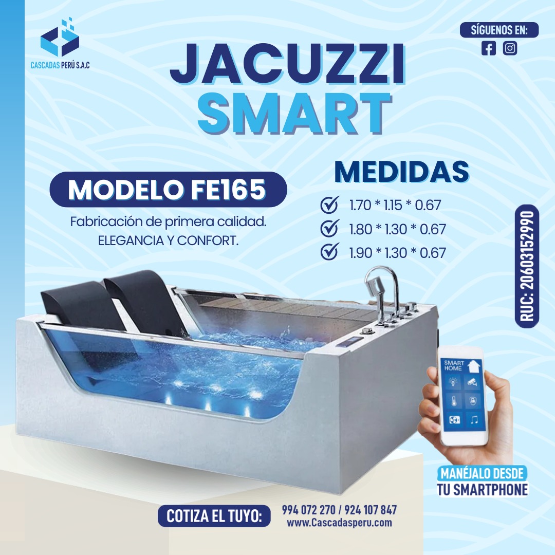 PISCINA JACUZZI - JACUZZI SMART - JACUZZI MODERNA - JACUZZI EXTERIOR